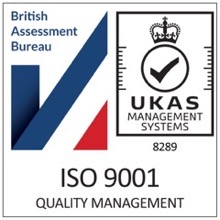 ISO 9001:2015 quality management certification, UKAS accredited